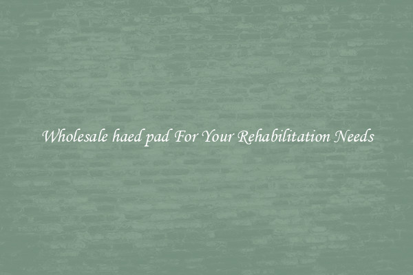 Wholesale haed pad For Your Rehabilitation Needs
