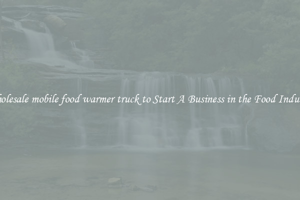 Wholesale mobile food warmer truck to Start A Business in the Food Industry